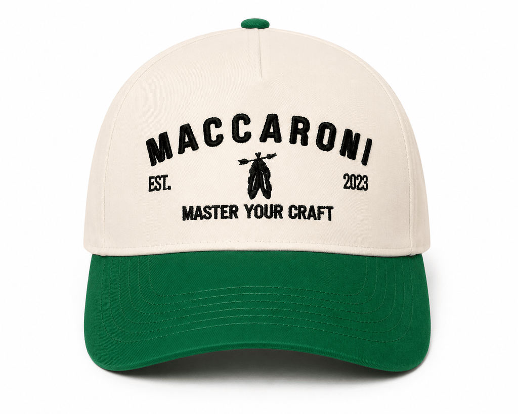 MACCARONI - Heritage Cap | Essential Everyday Hat - Maccaroni USA