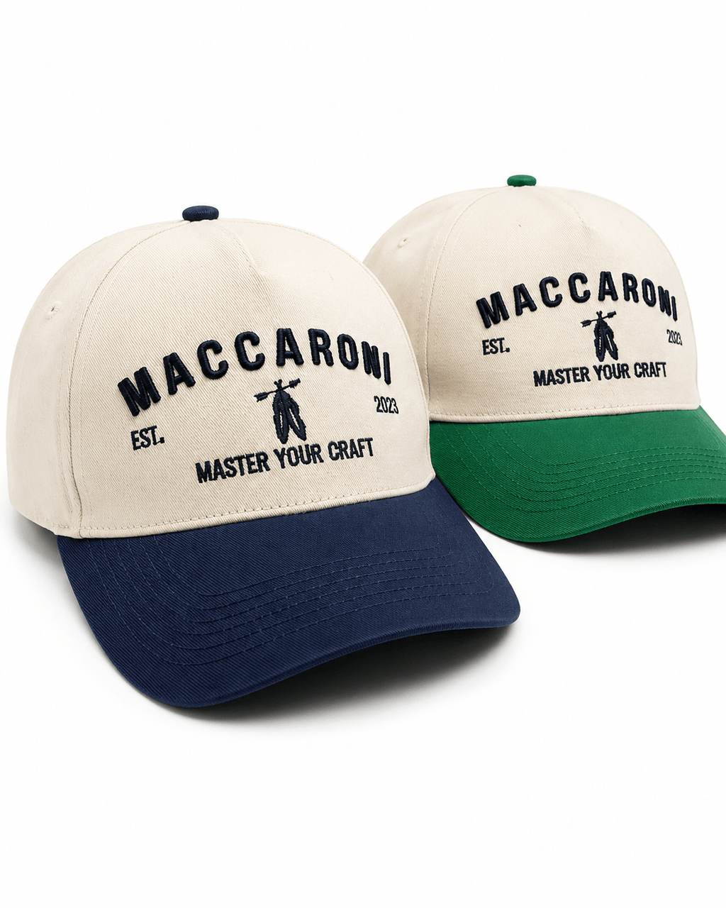 MACCARONI - All Cap! | Dual Heritage Cap Set - Maccaroni USA