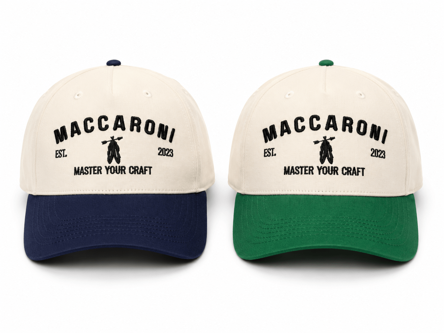 MACCARONI - All Cap! | Dual Heritage Cap Set - Maccaroni USA